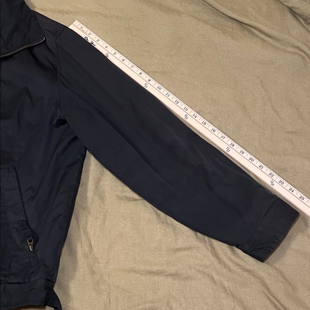 Vintage Polo by Ralph Lauren Men's Navy Windbreaker - Picture 7 of 12